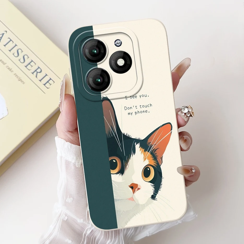 Cute Panda Cartoon Soft Silicone Shockproof Phone Case Cover