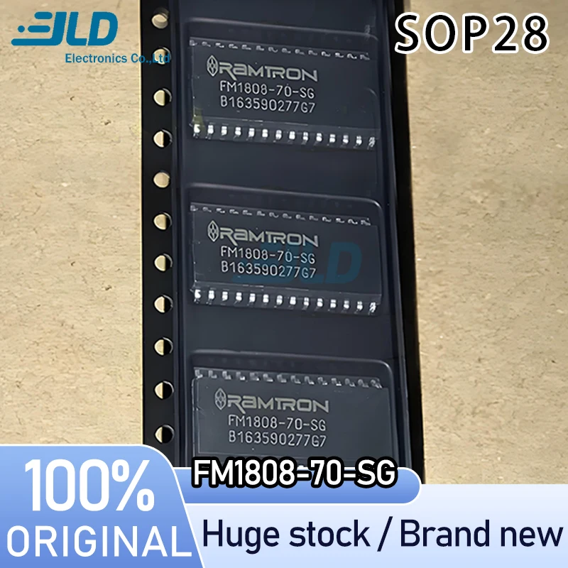 2 Chip FM1808-70-S Memoria FRAM 256 Kb, Incapsulamento SOP, Nuovi Scorta