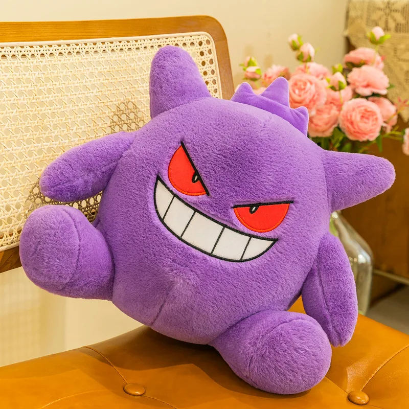 

Мягкие игрушки Pokemon Kawaii Gengar, декоративная подушка, милые плюшевые куклы, подарок на день рождения для детей, друзей, мальчиков, украшение для дома