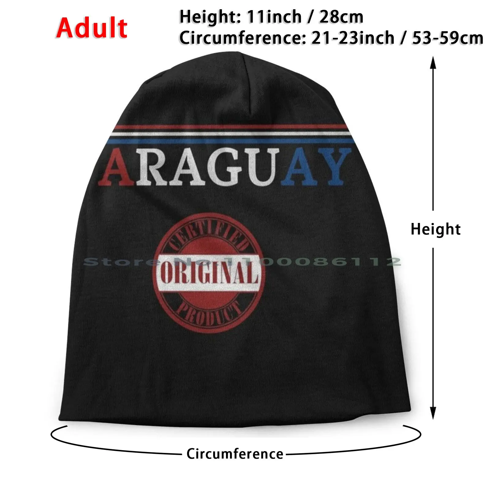 Paraguay Flag T-Shirt Original Product Bucket Hat Sun Cap Paraguay