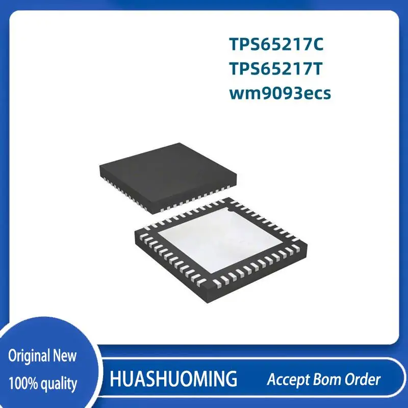 

NEW 5pcs/lot TPS65217 TPS65217C TPS65217T TPS65217CRSLR wm9093ecs VQFN48