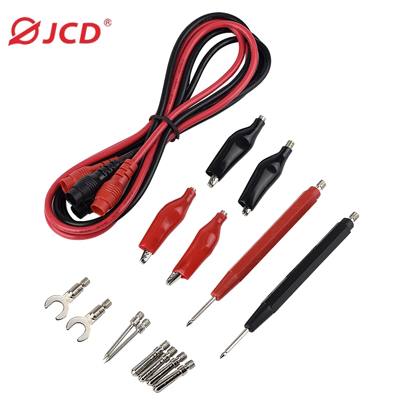 Multimeter Probe Test Leads multimeter test leads Pin for Digital Multimeter Needle Tip Multi Meter Tester Lead Probe Wire Pen Cable 20A 1000V