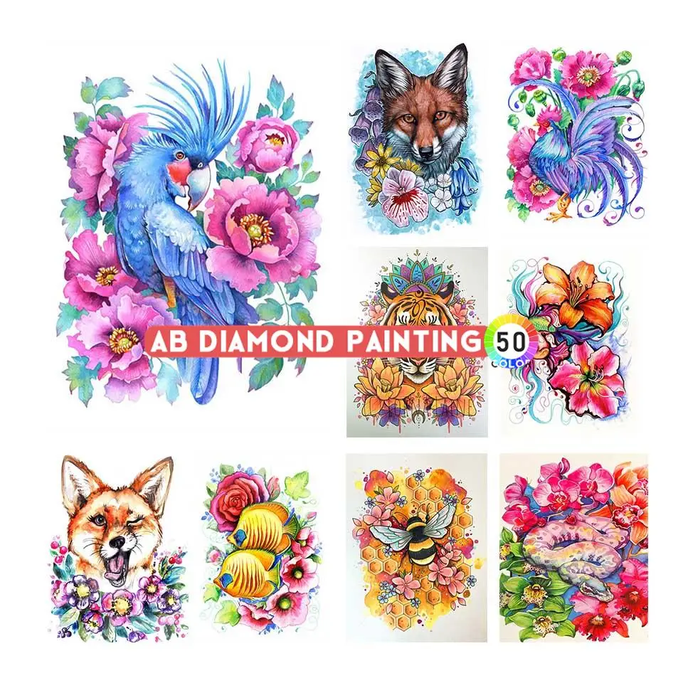 5D DIY Ever Moment Diamond Painting Christmas Tiger Paintings on the Wall Diamonds  for Crafts Mosaic Embroidery Full Accessories - AliExpress