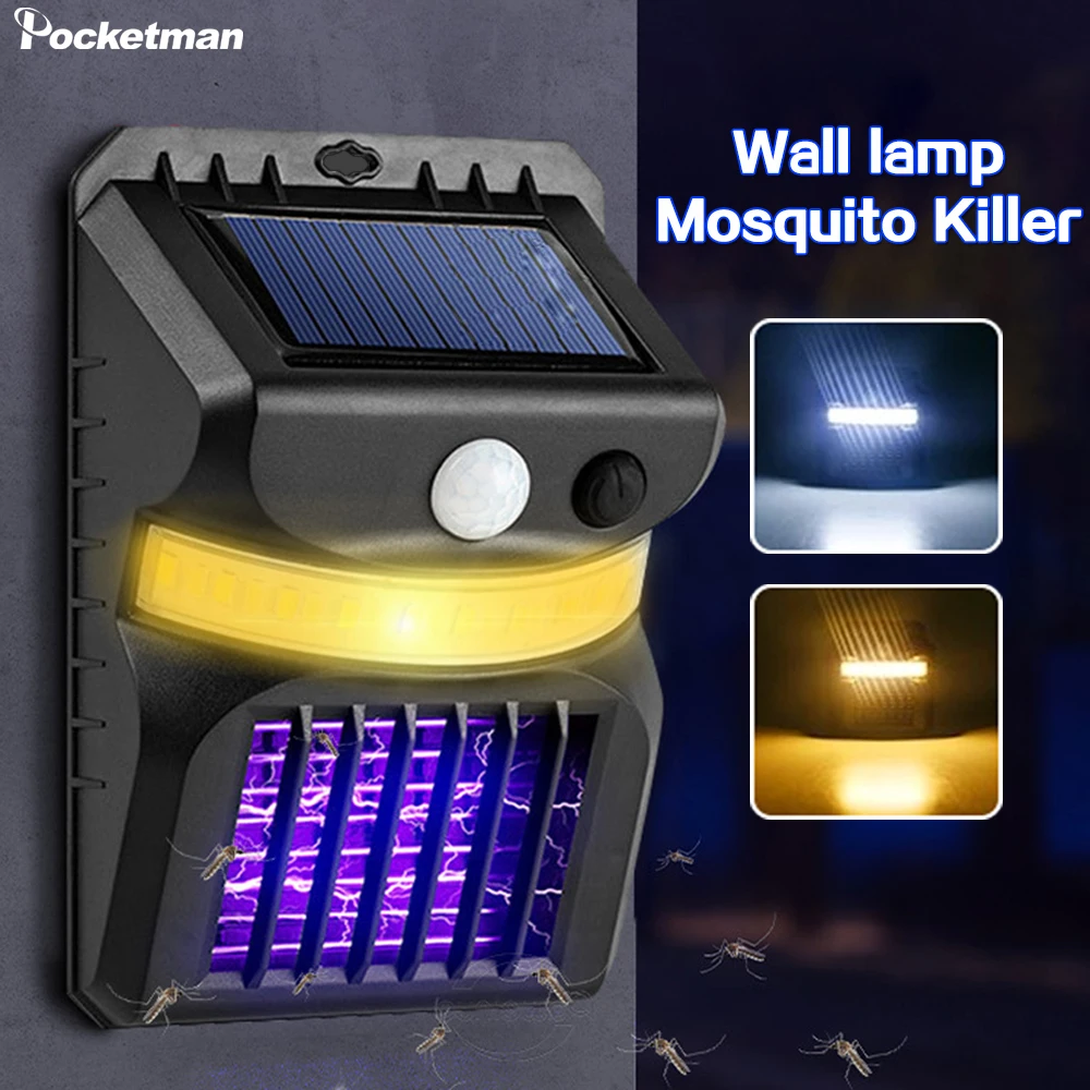 

Outdoor Wall Lamp Solar Powered LED Wall Light Night Light Solar Lights White Light Warm White Light