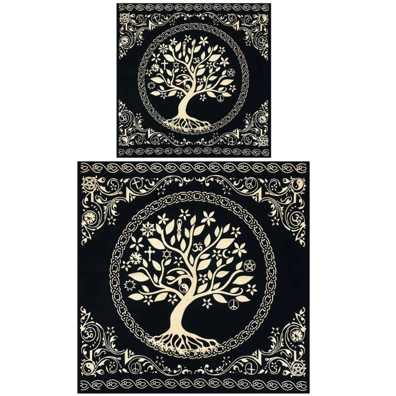 

Square Pendulum Mat Altar Tablecloth Board Game Card Pad Rune Table Cloth