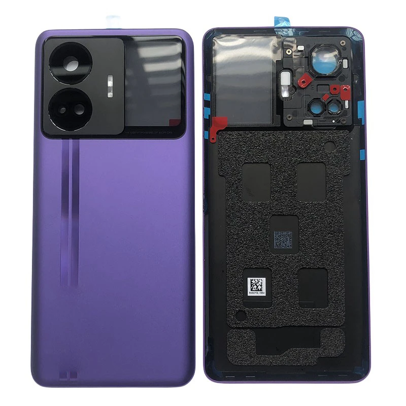Realme GT3 후면 유리 뚜껑 섀시 케이스 후면 배터리 하우징 도어 (카메라 렌즈 포함) GT 3 스마트 폰 교체 부품