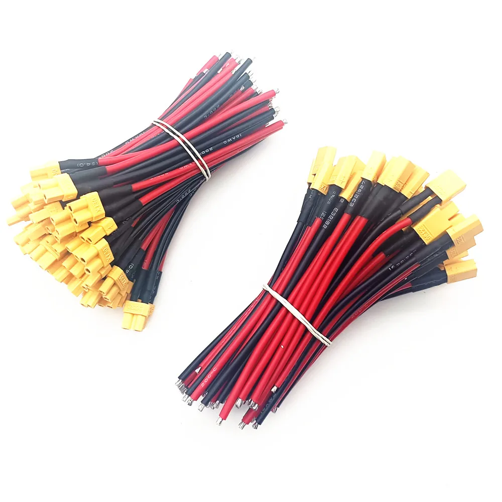 Connecteurs XT30 Mâle/Femelle Lot de 1 à 10 pcs pour Batterie Drone