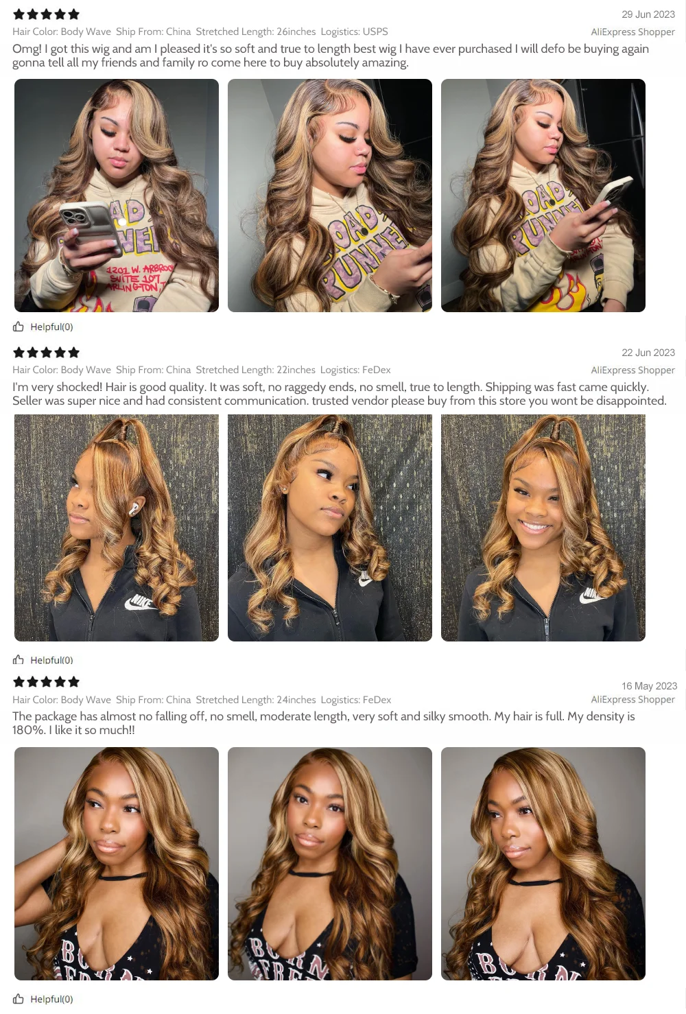 Highlight Brown Body Wave T Part Lace Front Wig Human Hair Wigs 