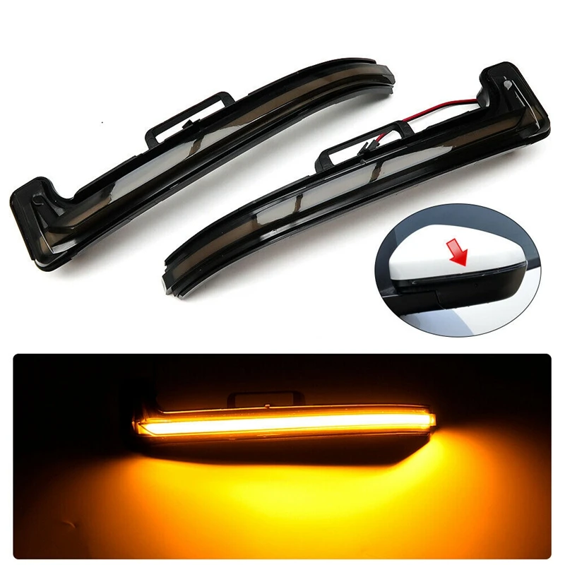 

Car Accessories Dynamic Turn Signal Lights LED Side Mirror Indicator Blinker Light For Peugeot 3008 5008 2017-2020