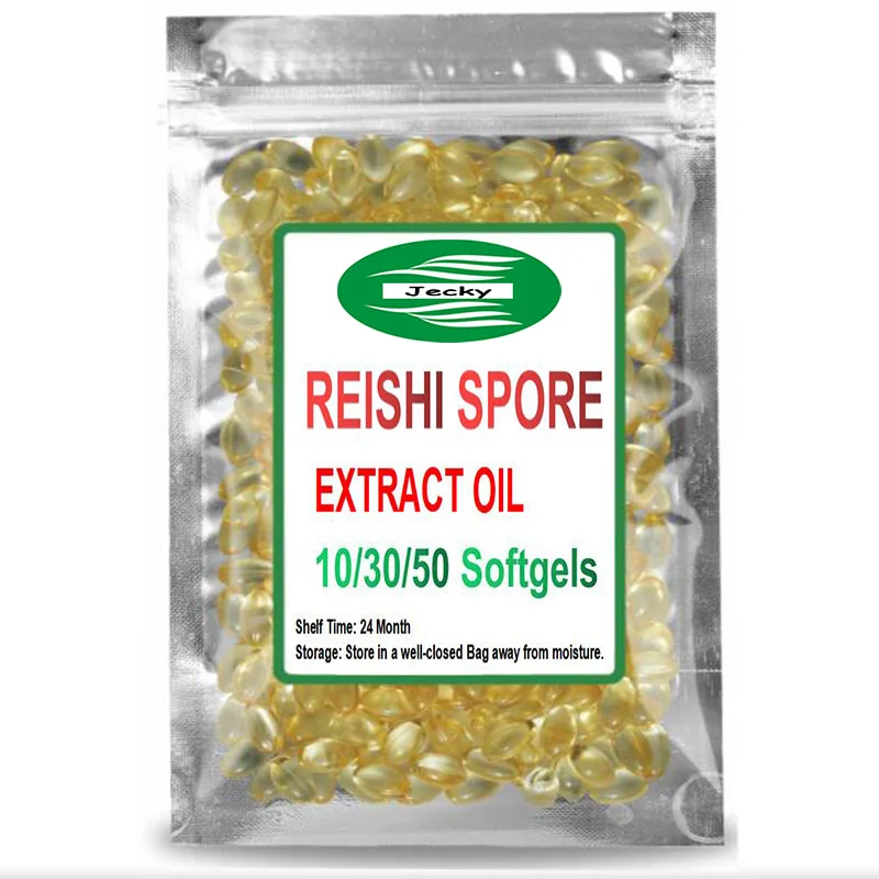 

50pcs, REISHI EXTRACT REISHI SPORE OIL Softgels