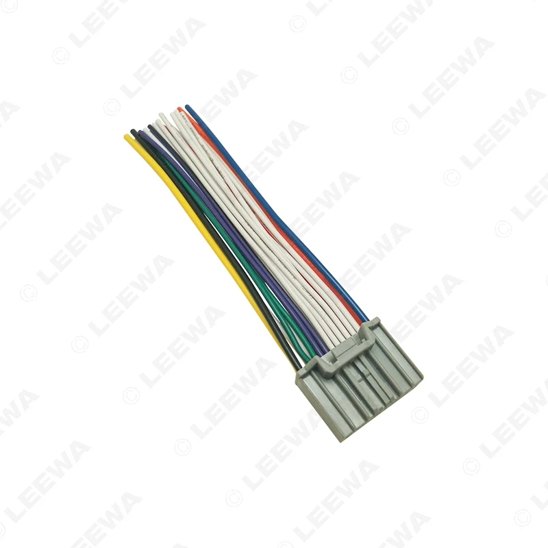 leewa carro estéreo áudio rádio cablagem adaptador para honda crv greiz gienia envix cd player plug cabo