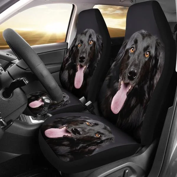

Black Hovawart Dog Print Car Seat Covers