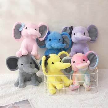 Colorful Elephant Plush 1