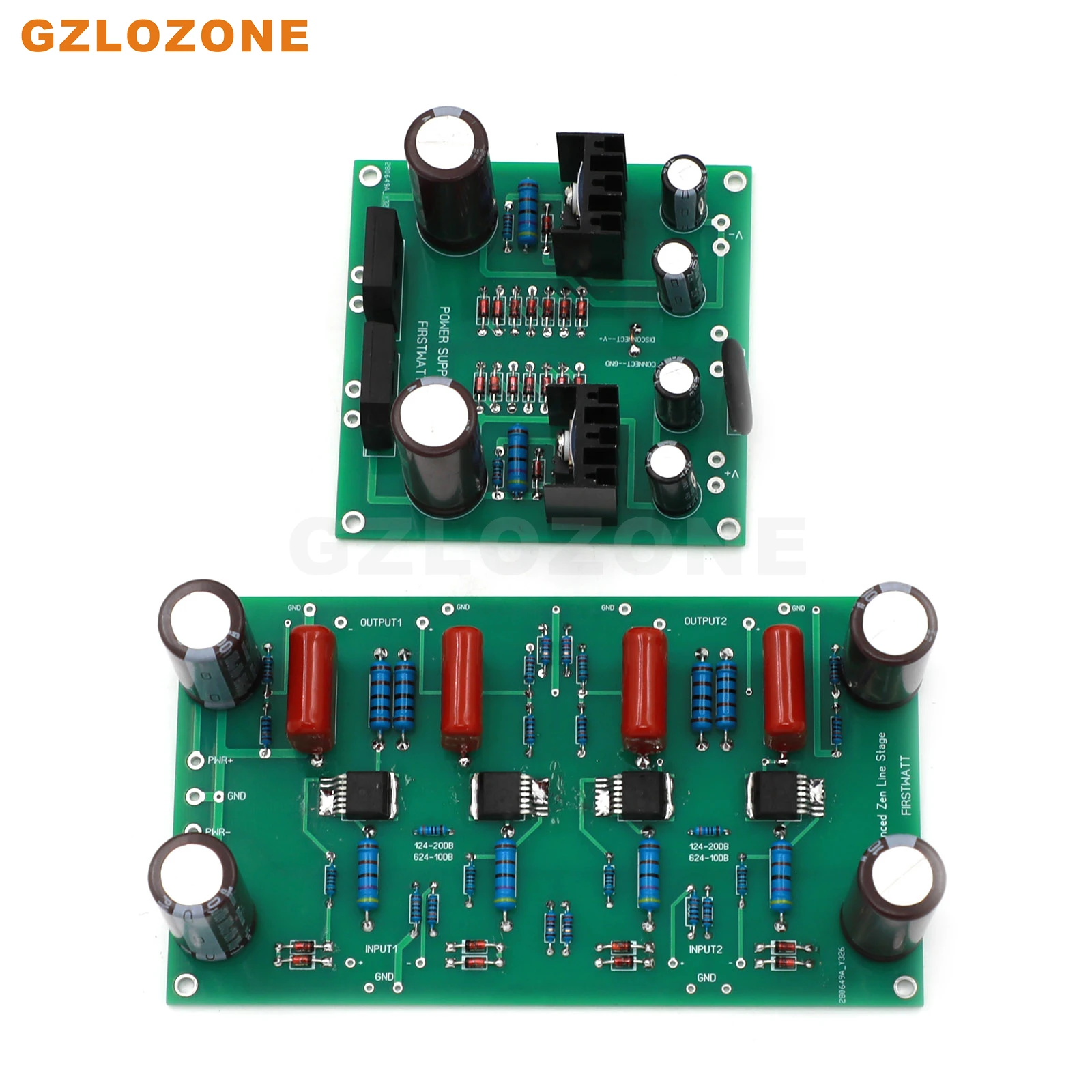 

HIFI FirstWatt PASS Fully balanced preamplifier DIY kit/Finished board Base on PASS ZEN Line Stage preamp