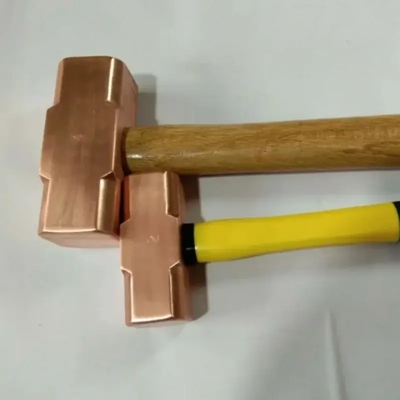 Multifunction Red Copper Hamme Construction Tools Copper Large Copper Hammer,carpentry Tools and Accessories Geology Work Tools - Image 6