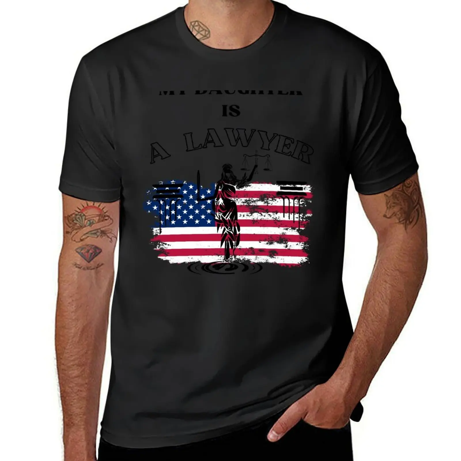 

My daughter is a lawyer T-Shirt blanks oversized customs design your own t shirt men