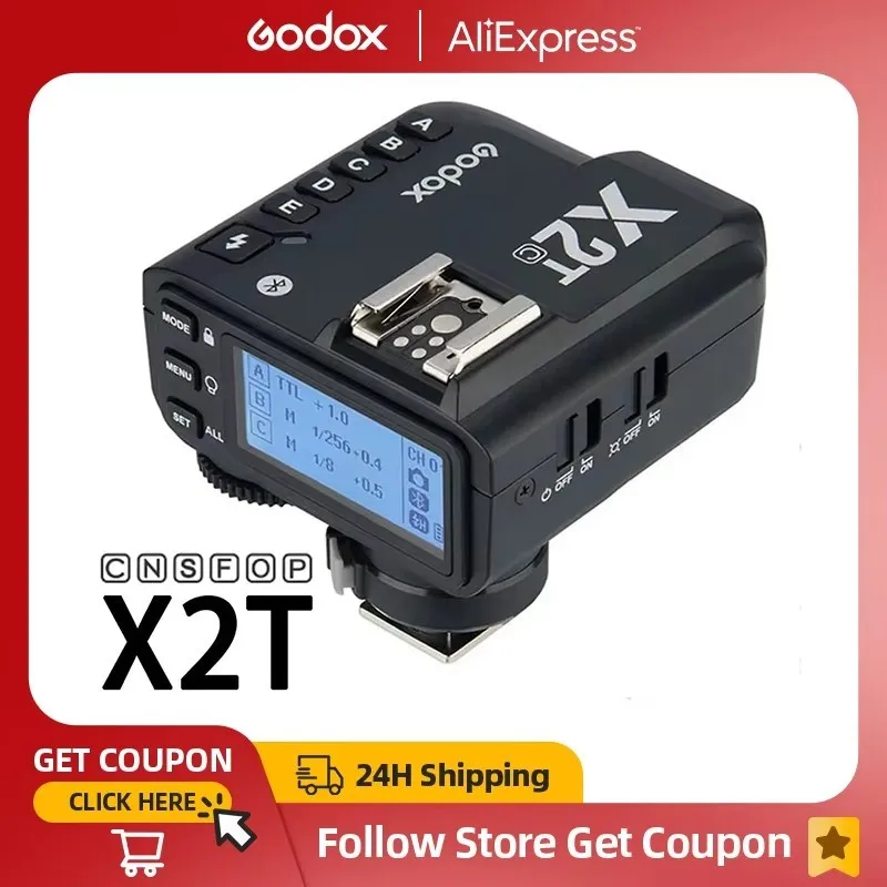 Godox X2 X2T-C X2T-N X2T-S X2T-F X2T-O X2T-P TTL 1/8000s HSS