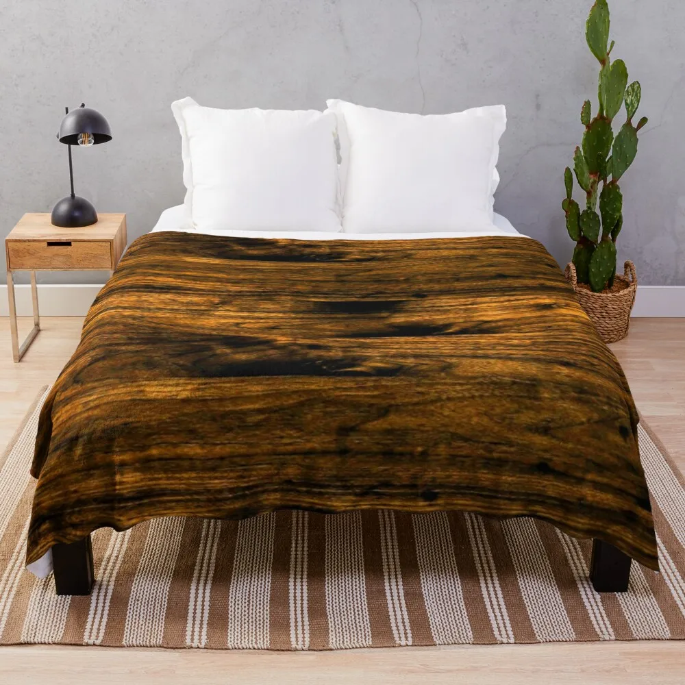 

Brown and black Surface texture Throw Blanket Summer Blankets For Bed Blankets