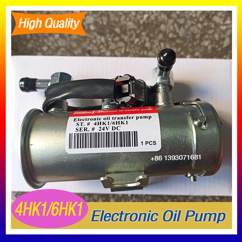 

24V Electronic Oil Pump Of Excavator Engine 8-98009397-1 4HK1 6HK1