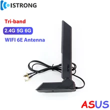 ASUS-antena Original de 2,4G, 5G, 6G, tribanda para placa base Z690, M13H, WIFI, 6e, Bluetooth, aérea, para tarjeta inalámbrica AX200/201/210/211