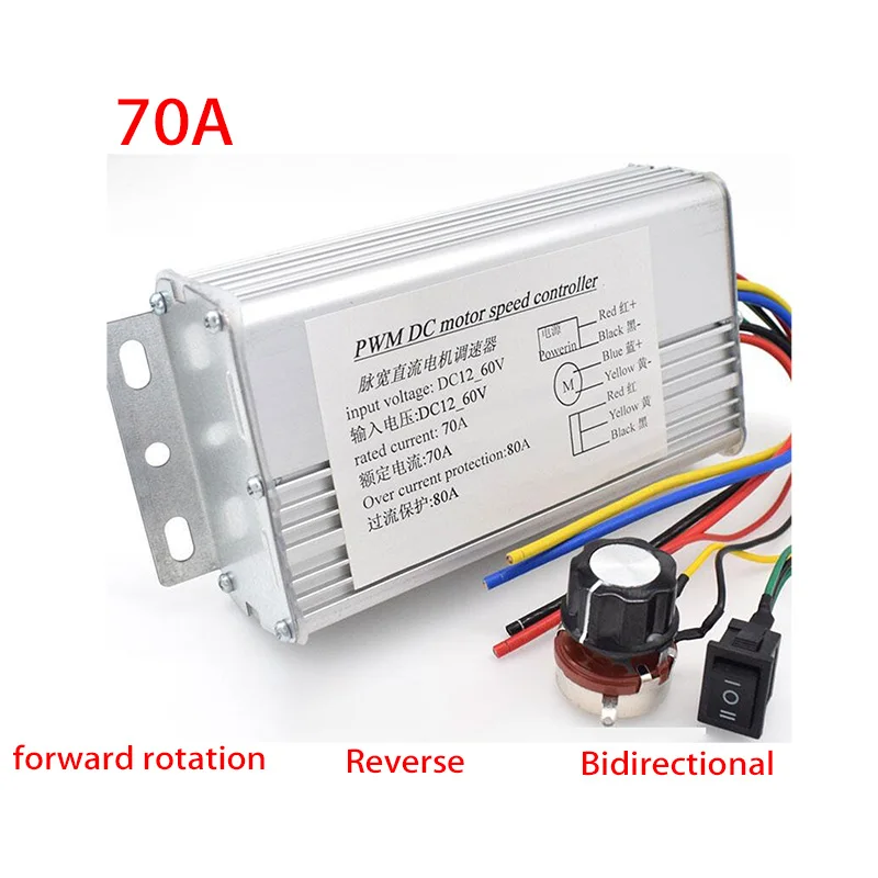 DC Motor Speed Controller PWM 0-100% adjustable 4000w