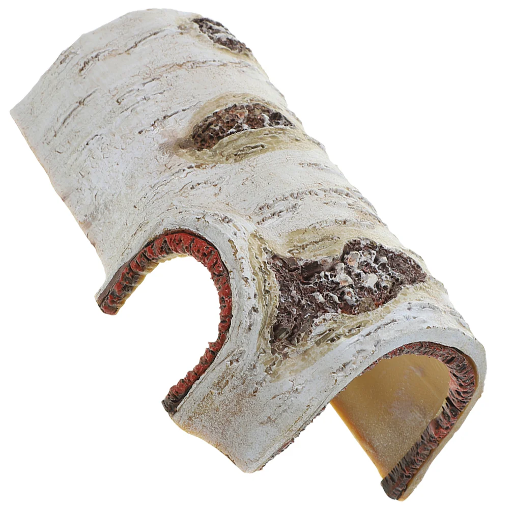 

Decor Artificial Tree Trunk For Fish Tank Underwater DIY Decorative Landscape Stump Resin