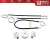 Bross Auto Parts BWR5320 Комплект для Ремонта стеклоподъемника Передний левый 95382556 для Chevrolet Cruze 2010-2016 Сделано в Турции