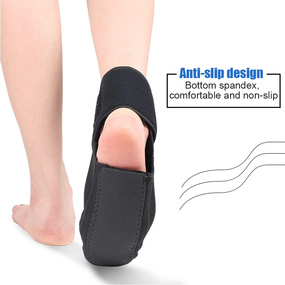 1Pcs Plantar Fasciitis Night Splint Sock Support Dorsal Drop Foot Brace Soft Stretching Boot Splints for Feet Sleep Braces ankle support ankle support brace