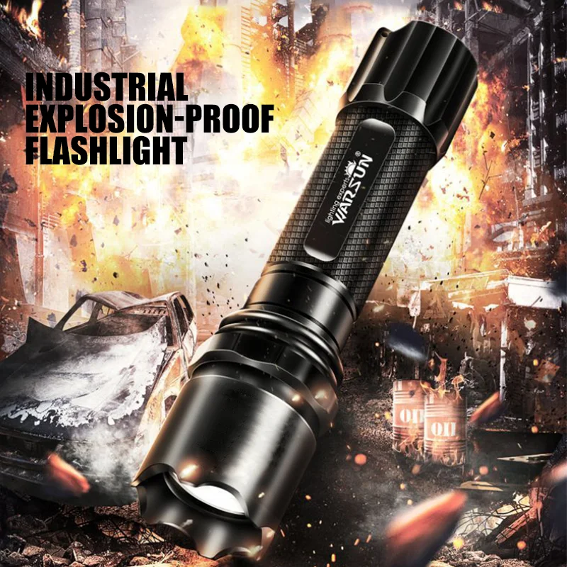 WARSUN 2400mAh ソーラーランタン Warsun-防爆懐中電灯,多機能屋外トーチ,ポータブルランタン