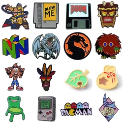 Game Pin Cute Anime Enamel Pins Backpack Brooches Women's Brooches for Clothing Badges Fashion Jewelry Accessories Gifts