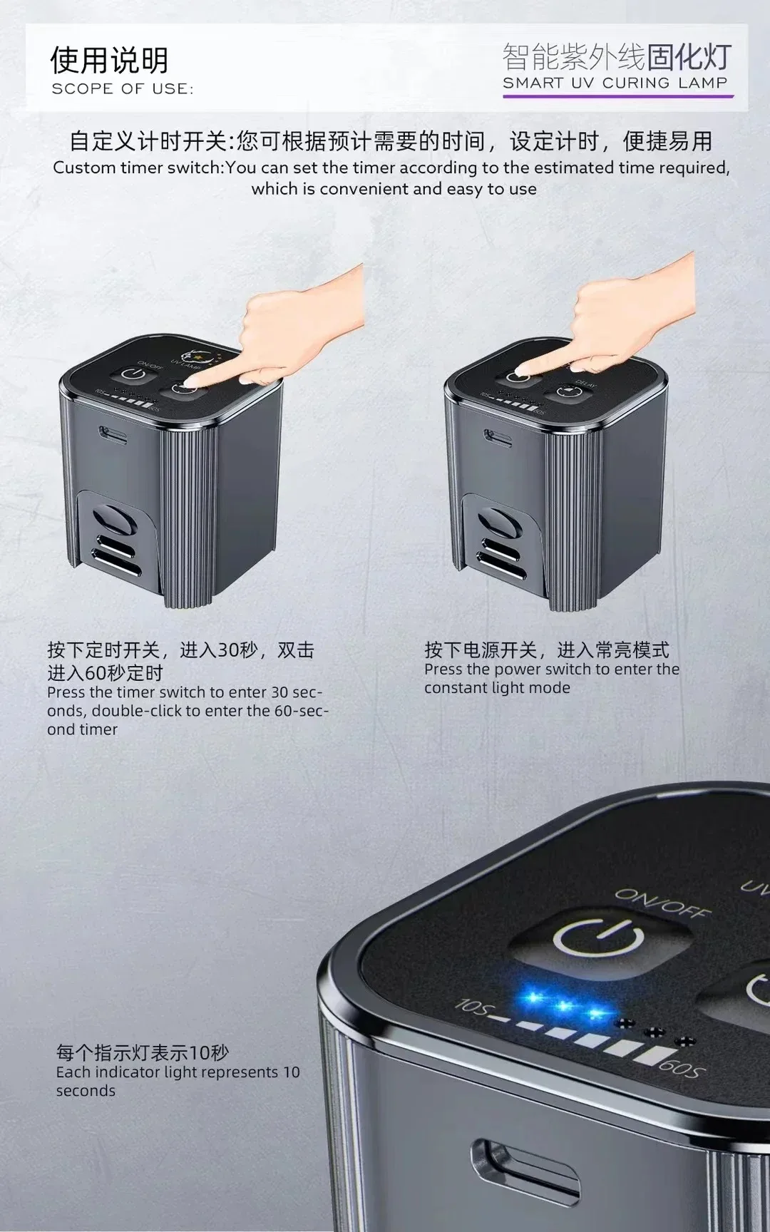 새로운 UV 지능형 녹색 오일 경화 램프 UV 램프 솔더 오일 UV 접착제 경화 램프 전화 마더 보드 PCB LCD 수리