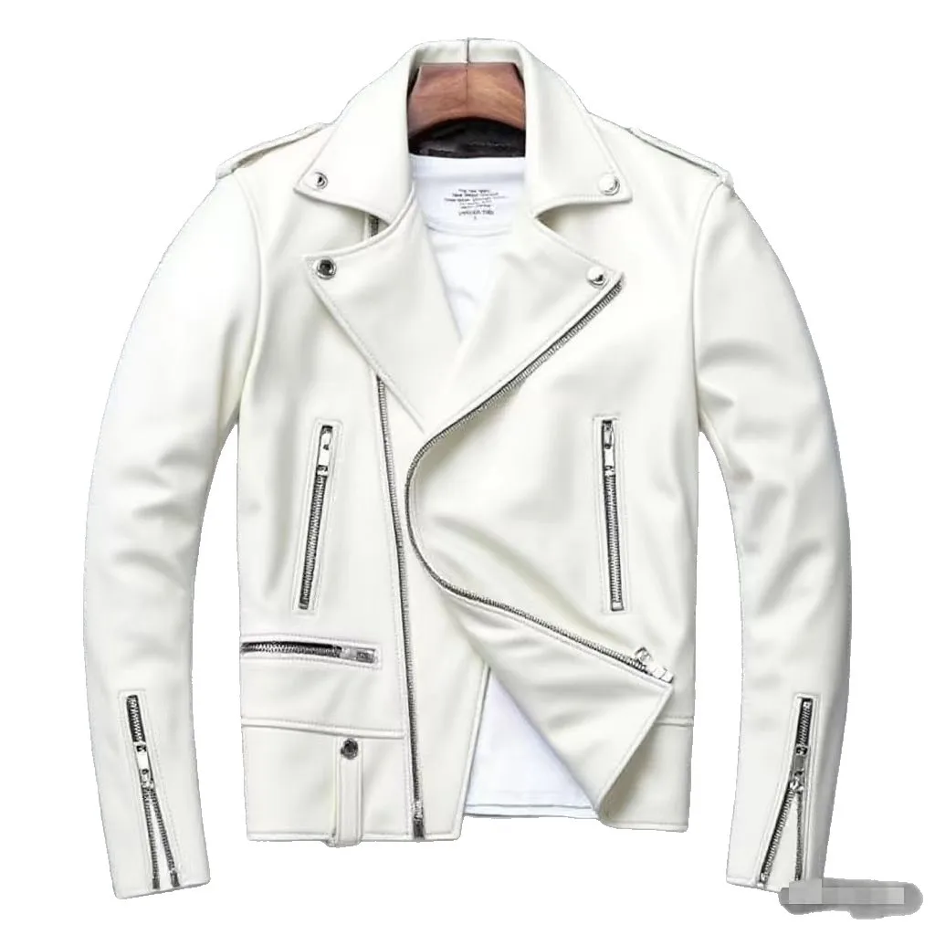 남성 PU 가죽 오토바이 재킷 두꺼운 가을 신상 캐주얼 다용도 슬림핏 큰 사이즈 남성 가죽 재킷