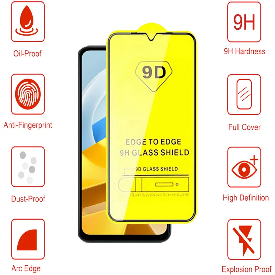 Cool Protector Pantalla Cristal Templado Full 3D Negro para Xiaomi Redmi  Note 10 5G/Pocophone M3 Pro