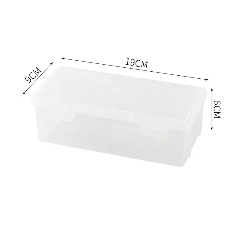 Pencil Case 1PC Transparent Plastic Large Capacity
