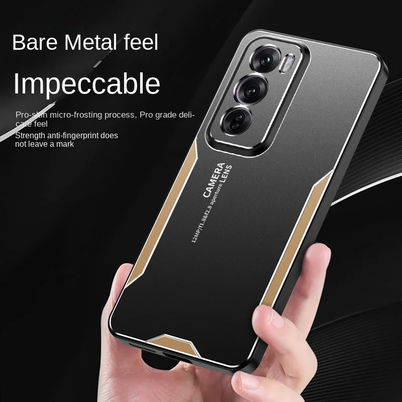 Premium Shockproof Protective Hard Aluminum Alloy Back Cover