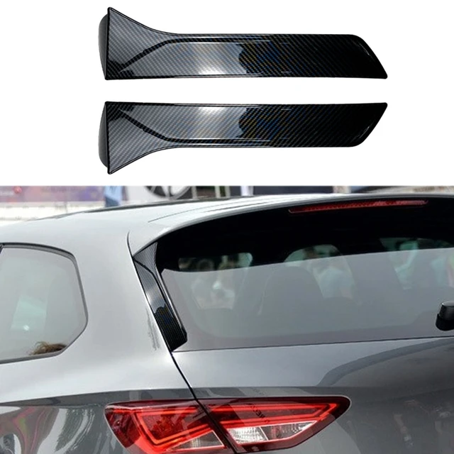 aleron seat leon st cupra mk3 Roof Spoiler Wing for seat leon cupra mk3  2013 - 2021 Carbon Color Rear Top Spoiler Wing Extension - AliExpress