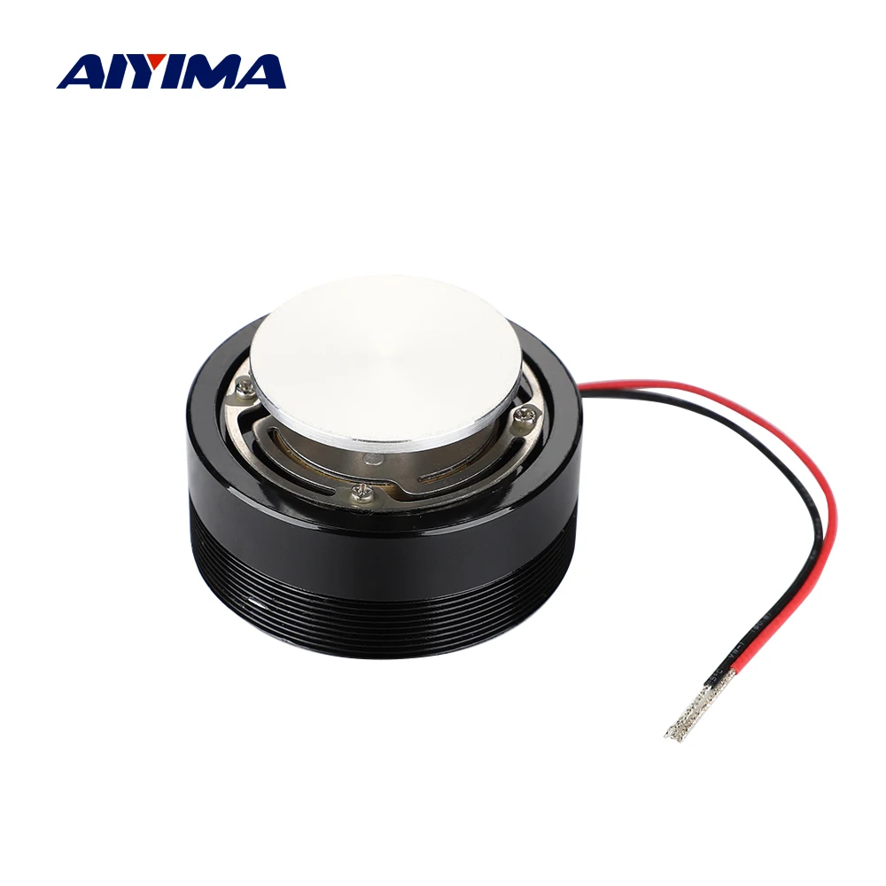 Aiyima-coluna Vibratória de Gama Completa Coluna de Ressonância Bass Audio Colunas Portáteis Ohm Ohm 20w 25w 44 mm 50 mm 1pc