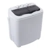 XPB35-ZK35 14.3(7.7 6.6)lbs Semi-automatic Gray Cover Washing Machine 5