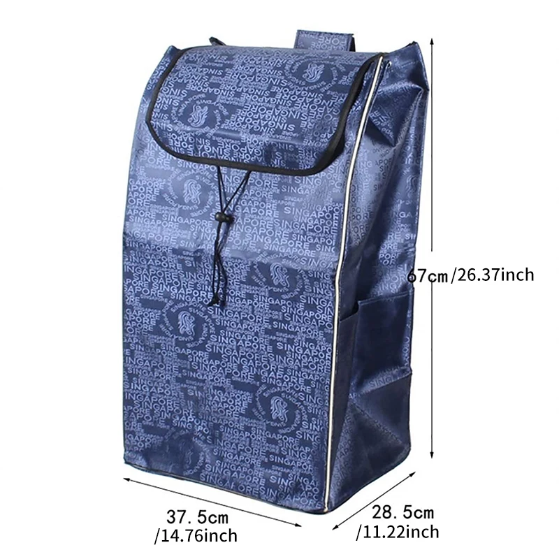 Pliable Rangement Facile Sac Rechange Caddie Oshhni Oxford