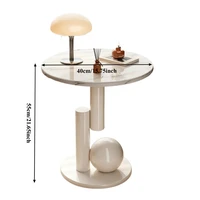 Table basse moderne, meuble d'appoint, table à manger, table de chevet, table d'appoint peu encombrante, décoration intérieure 6