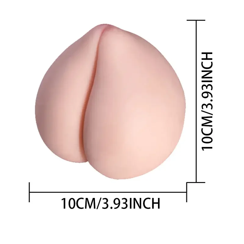 매력적인 핑크 복숭아 모양의 스퀴시, 짜서 스트레스 해소가 재미있고, 바쁜 현대 생활을 위한 따뜻하고 힐링이 되는 선물. H3914