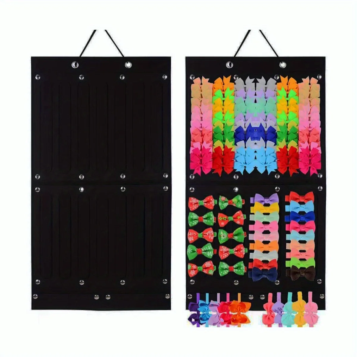 Chic Hair Accessories & Glasses Organizer Wall Decor