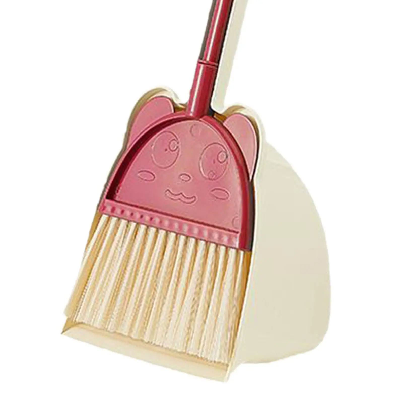 Playhouse Cleaning Toy Mini Broom with Dustpan for Kids Broom for Kindergarten Preschool Age 3-6 Years Old Boy Girls