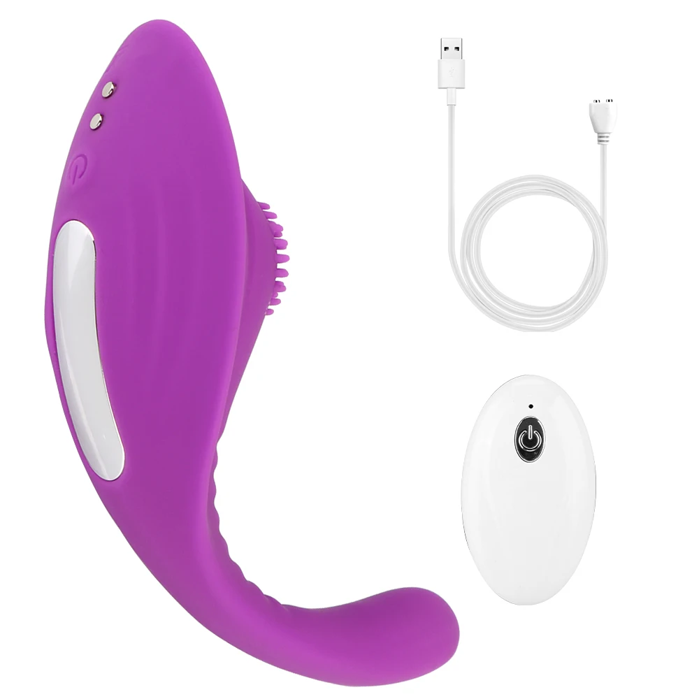Vibrators Clitoris Invisible Stimulator Wireless Remote Control Wearable Panty Vibrator 10 Speed Sex Toys_voghion.com