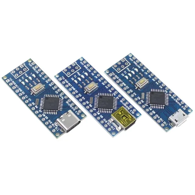 Mini / Type-C / Micro USB Nano 3.0 With the bootloader compatible Nano controller for arduino CH340 USB driver 16Mhz ATMEGA328P