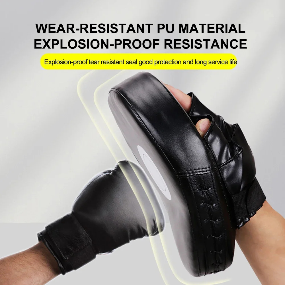 Kick Boxing Gloves Pad Punch Target Bag PU Muay Thai Karate Sanda Training Adults Kids Training Paws Pads Boxing Equipment