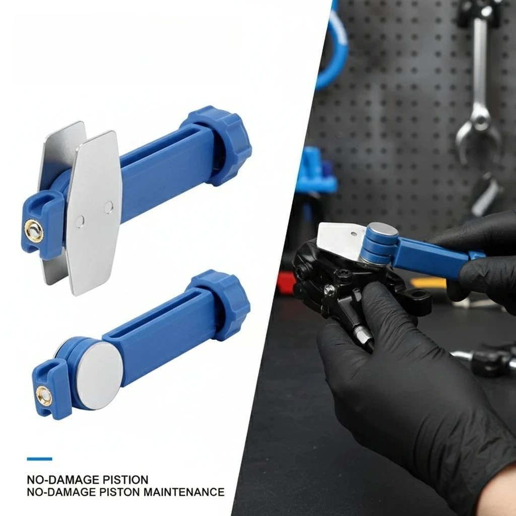 Bicycle Brake Pad Spreader Tool Durable Steel Rotatable Bike Caliper ...