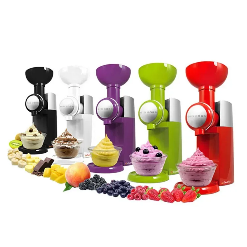 Big Boss Swirlio Automatic Frozen Fruit Dessert Machine Fruit Ice Cream Machine Maker Milkshake Machine