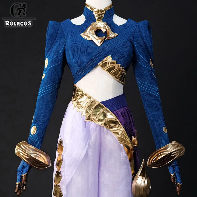 ROLECOS Gioco LOL The Unbroken Faith Yunara Costume Cosplay Donna Halloween Party Gioco di ruolo Vestito LOL Yunara Abiti Cosplay - immagine 4