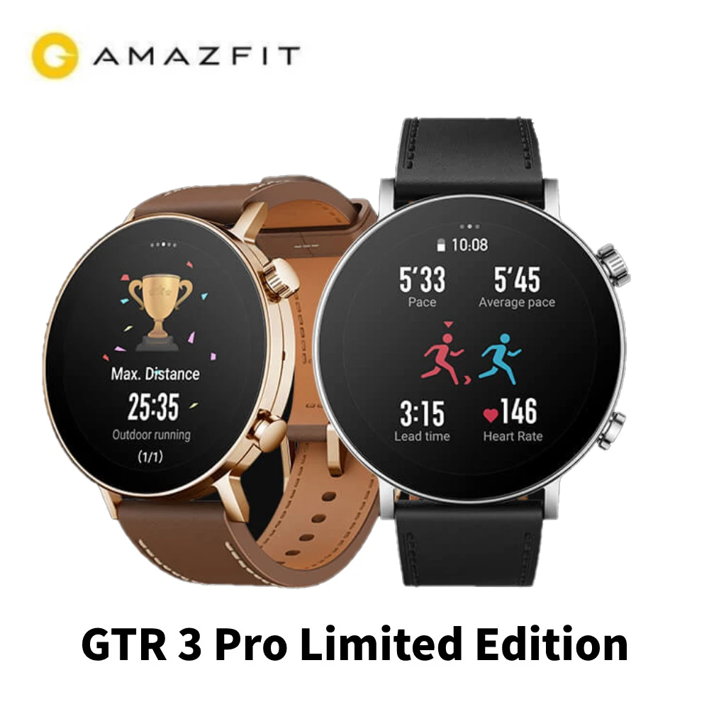 Original Amazfit GTR 3 Pro GTR3 Pro Smartwatch 1.45 AMOLED Display Alexa  Built-in GPS for Android IOS 99New No originalbox - AliExpress